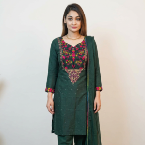 Green Color Kamij